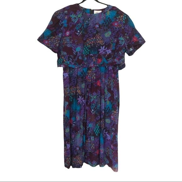Worthington Plus Size Pleated Maxi Dress Size 20W - Picture 1 of 10